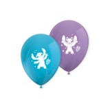 Set 8 Baloane latex, model Disney Stitch &amp; Angel, 28 cm
