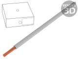 Cablu electric litat 10mm2 PVC gri 450/750V