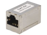 Adaptor Cuplă PIN 8 Cat 6a Ecranat 8p8c Metalic