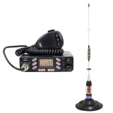 Pachet statie radio CB PNI Escort HP 6800 ASQ 12/24V cu antena ML70