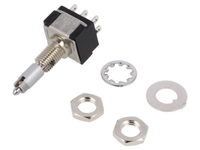 Comutator basculant DPDT ON-OFF-ON 6A foto