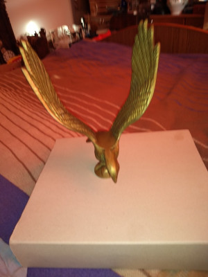 Vultur bronz art deco foto