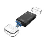 Cititor de carduri 6 in1, USB 3.0, OTG, Type C, 196941
