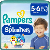 Pampers Splashers 5-6 scutece pentru &icirc;not 14+ kg 10 buc
