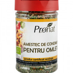 Amestec de condimente bio pentru omleta, 120g Pronat