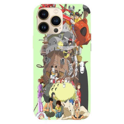 Husa compatibila cu Apple iPhone 12 Pro model Studio Ghibli, Silicon, TPU, Viceversa foto