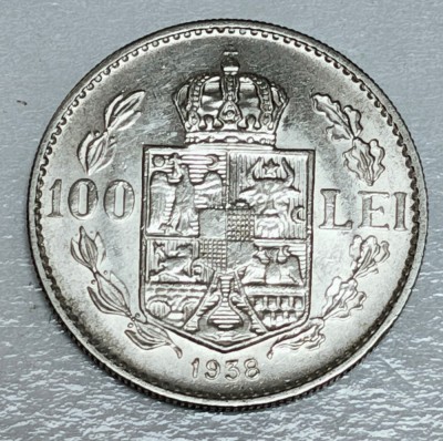 Romania 100 lei 1938 foto