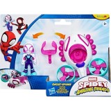 Figurina cu vehicul, Spidey and his Amazing Friends, Ghost Spider, Copter, G2459