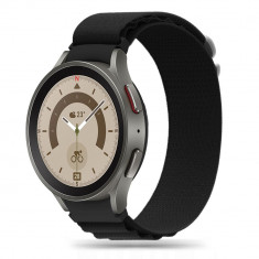 Curea Tech-Protect Nylon Pro pentru Samsung Galaxy Watch 4/5/5 Pro/6 Negru