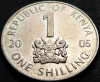 Moneda exotica 1 SCHILLING - KENYA, anul 2005 * cod 5209, Africa