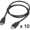 Cablu HDMI 1m negru