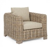 Cumpara ieftin Fotoliu rattan maro Fortaleza 89x90x83 cm