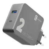 Set Incarcator Retea+Calbu Usb-c to Usb-C Negru