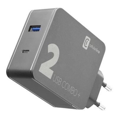 Set Incarcator Retea+Calbu Usb-c to Usb-C Negru foto