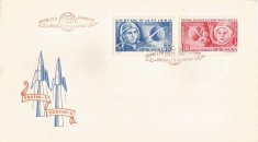 |Romania, LP 563/1963, Cosmonautica - Vostok 5 si 6, FDC