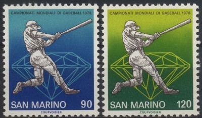 C2243 - San Marino 1978 - Sport 2v.neuzat,perfecta stare foto