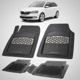 Cumpara ieftin Covorase Skoda Fabia III Compatibile Combi Facelift 2018-2021 | Silver