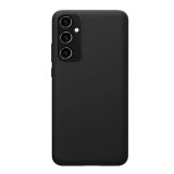 Husa compatibila cu samsung galaxy a34, matte efect, camera ultra safe, htpmag, negru