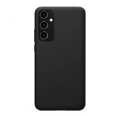 Husa compatibila cu samsung galaxy a34, matte efect, camera ultra safe, htpmag, negru