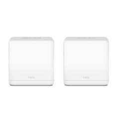 Sistem mesh router Mercusys Halo H30G (2-pack), AC1300, Dual band, Gigabit Ethernet, MU-MIMO, Alb