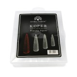 Tipsuri reutilizabile pentru realizarea extensiilor de unghii set 120 buc, stilet, imprimeu șarpe