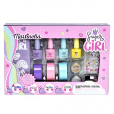 Set produse pentru unghii si par Super Girl Nails &amp; Hair Martinelia 35002