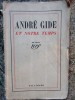 COLLECTIV- ANDRE GIDE ET NOTRE TEMPS-GALLIMARD, 1935