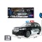 Mașină Poliție RC &ndash; Girofar LED &amp; Sirenă + Telecomandă 2.4 GHz &ndash; 15 cm &ndash; 3+ ani