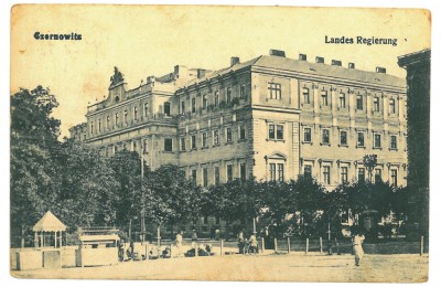 2721 - CERNAUTI, Bucovina - old postcard, CENSOR - used - 1918 foto