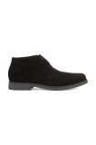 Geox botine de piele &icirc;ntoarsă UOMO CLAUDIO culoarea maro, U0458A 00022 C6024