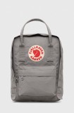 Fjallraven rucsac culoarea gri, mic, cu imprimeu