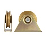 Roata Porti Culisante Aplicata Cu Suport Si Rulment Tip R / 80Mm, 150Kg - 4Buc