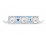 Cumpara ieftin Modul 3x3030 LED 12V alb rece 2W 172gr dispersie 68x16mm IP68