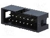 Conector IDC, 14 pini, pas pini 2.54mm, CONNFLY - DS1013-14SSIBG
