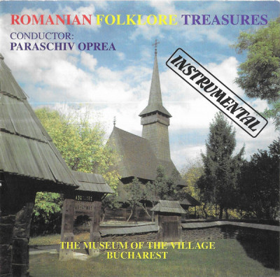 CD Romanian Instrumental Folklore Treasure, original foto