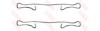 Set accesorii, placute frana OPEL CORSA C (F08, F68) (2000 - 2009) TRW PFK302