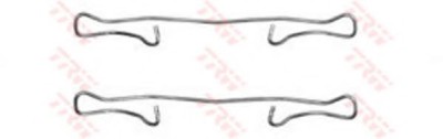 Set accesorii, placute frana OPEL CORSA C (F08, F68) (2000 - 2009) TRW PFK302 foto