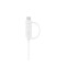 CABLU alimentare si date smartphone Samsung, USB 2.0 (T) la Micro-USB (T) | USB Type-C, cauciuc, lungime 1.5 m, alb, &quot;EP-DG930DWEGWW&quot; (timbru verde 0.