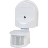 Senzor de miscare cu infrarosu , unghi detectare 180 grade , raza actiune 11 metri , alb