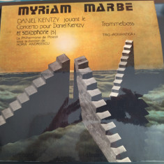 DISC LP:MYRIAM MARBE-CONCERTO POUR DANIEL KIENTZY/TROMMELBASS(ST-ECE 03248/1988)