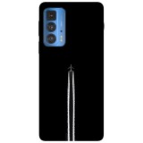 Husa compatibila cu Motorola G100 model Airplane, Silicon, TPU, Viceversa, Transparent, Carcasa