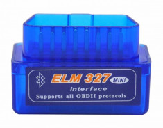 Interfata diagnoza auto OBDII ELM 327 MINI, conectare prin Bluetooth foto