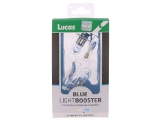 Lampă auto H3 PK22s alb-albastru 12V 55W