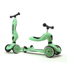 SCOOT AND RIDE - Trotineta HighwayKick 1 Kiwi Transformabila, 2 in 1, 1-5 ani