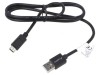 Cablu USB 2.0 A la C 1m negru, Lanberg