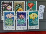 TS21 - Timbre serie DDR - 1974 Mi1922-27 Flora cactusi, Stampilat
