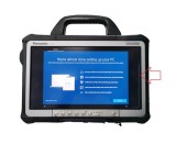 Cumpara ieftin Tableta Panasonic Toughbook CF-D1, 13.3&quot; HD Touch, i5-6300U, 8GB RAM, 512GB SSD, Wi-Fi, BT, Win 10 Pro, Pata alba ecran