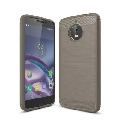 Husa MOTOROLA Moto E4 - Carbon (Gri) FORCELL foto