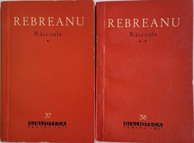 Rascoala (2 volume) &amp;ndash; Liviu Rebreanu foto