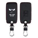 Husa Cheie Auto pentru Renault / Dacia - 4 Butoane, Piele ecologica, Negru, 44637.04, Kwmobile